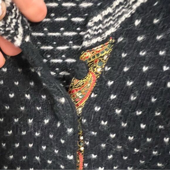 Isabella Bird cotton/wool blend cardigan Sz XL - Picture 3 of 6